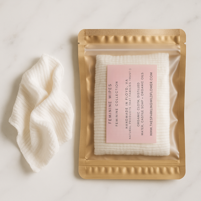 Sparkling Wildflower LLC. Feminine Wipes Feminine Care