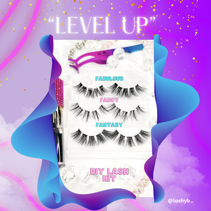 D’ Vine Bliss Beauty Level Up DIY Lash Kit - Fabulous (Glam)