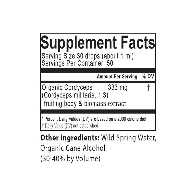 Forager's Kingdom Cordyceps Extract Mushroom Extract