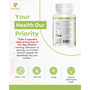 Energi Nutrition Cortisol Control Adrenal Blend Supplement White Smoke