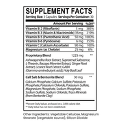 Energi Nutrition Cortisol Control Adrenal Blend Supplement White Smoke