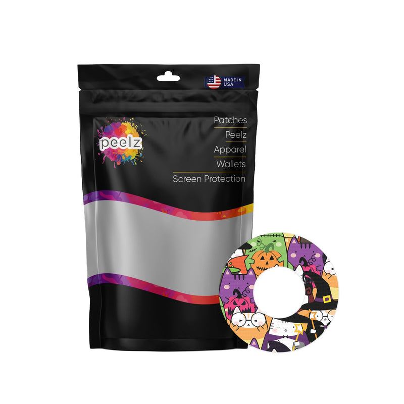 Peelz Costume Cats Patch  Tape Designed for the FreeStyle Libre 2 Patch Medical Tape