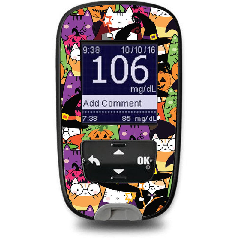 Peelz Costume Cats for the Accu-Chek Guide Glucometer Peelz/Stickers