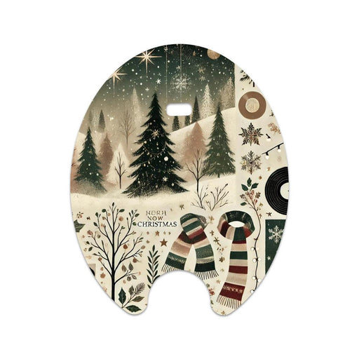 Peelz Cottagecore Christmas Sticker for Eversense Smart Transmitter Peelz/Stickers