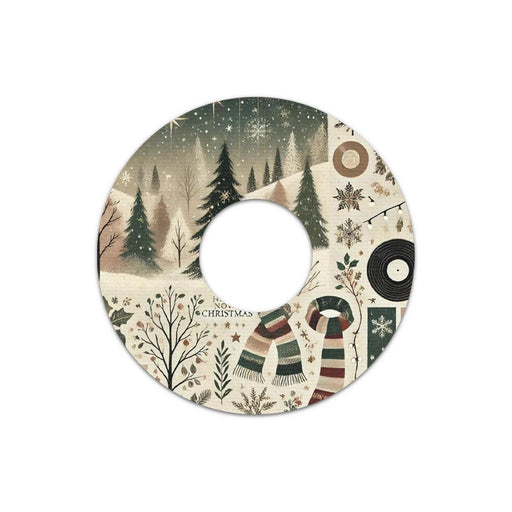 Peelz Cottagecore Christmas FreeStyle Libre 3 Plus & Lingo  Patch Tape - Pump Peelz Patch Medical Tape
