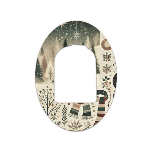Peelz Cottagecore Christmas Pod Patch Tape - Pump Peelz Patch Medical Tape