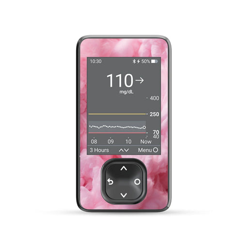 Peelz Cotton Candy DEXCOM G7 and Stelo and G6 Receiver Sticker Peelz/Stickers