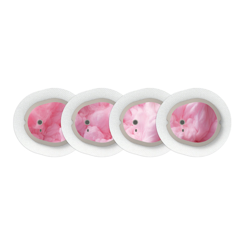 Peelz Cotton Candy Sticker Designed for the DEXCOM G7 and Stelo Transmitter Peelz/Stickers