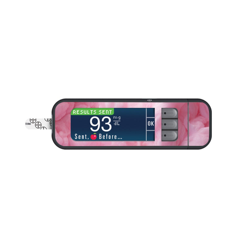 Peelz Cotton Candy Sticker for Bayer Contour Next Glucometer Peelz/Stickers