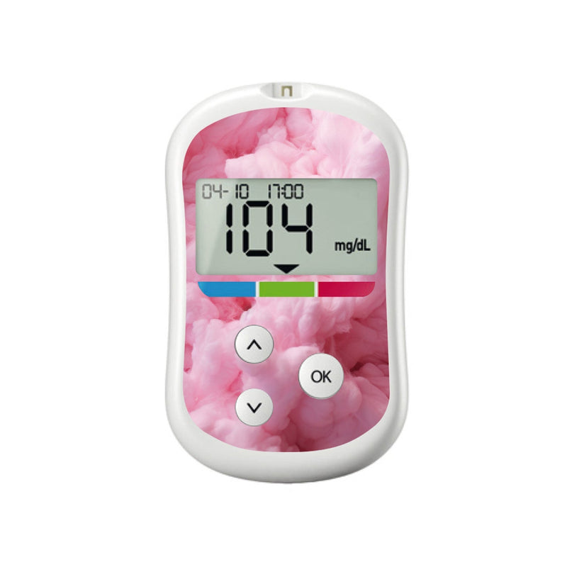 Peelz Cotton Candy for OneTouch Verio Flex Glucometer Peelz/Stickers