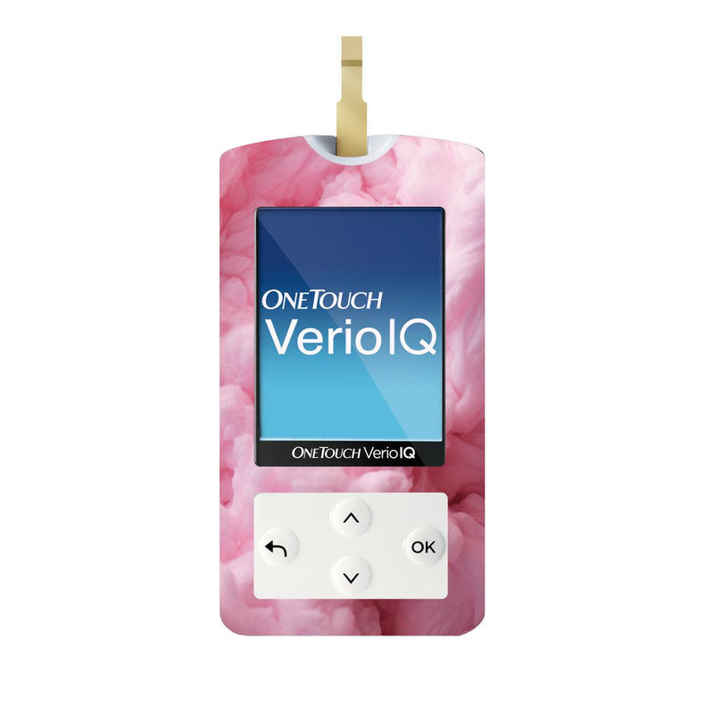 Peelz Cotton Candy for OneTouch Verio IQ Glucometer Peelz/Stickers