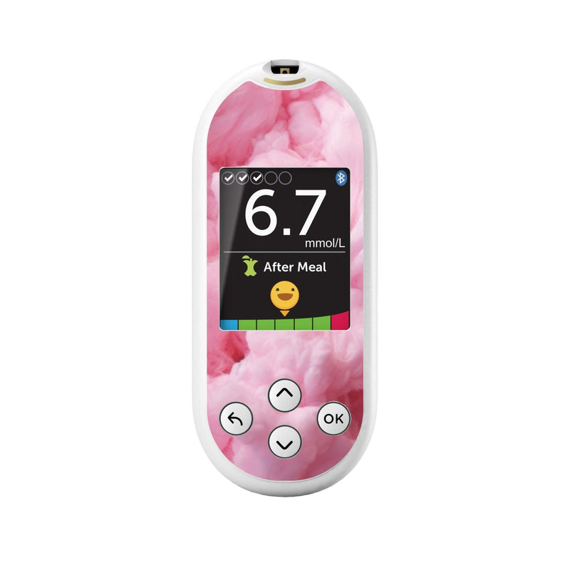 Peelz Cotton Candy for OneTouch Verio Reflect Glucometer Peelz/Stickers