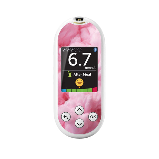 Peelz Cotton Candy for OneTouch Verio Reflect Glucometer Peelz/Stickers