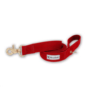 Warren London Fabric Dog Leash - Red Leashes, Collars & Accessories