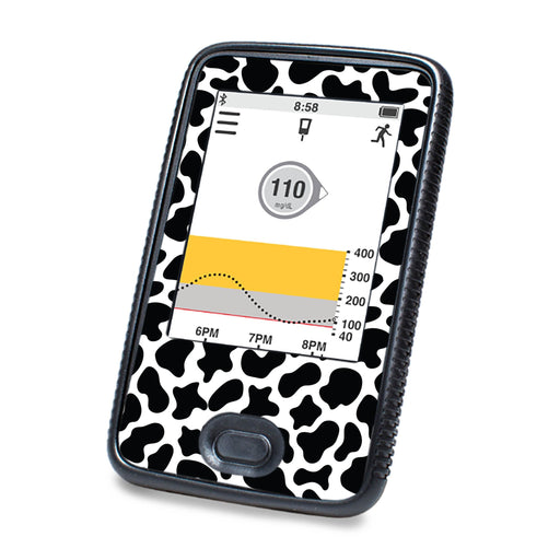 Peelz Cow Print Designed for DEXCOM G6 Touchscreen Receiver Peelz/Stickers