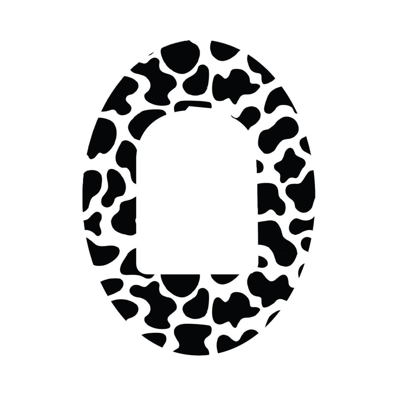 Peelz Cow Print Pod Patch Tape - Pump Peelz Patch Medical Tape
