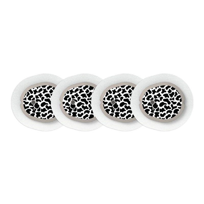Peelz Cow Print Sticker Designed for the DEXCOM G7 and Stelo Transmitter Peelz/Stickers