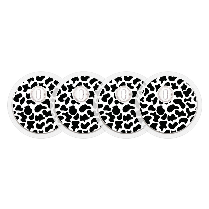 Peelz Cow Print Sticker Designed for the FreeStyle Libre 3 Plus & Lingo  Sensor Peelz/Stickers