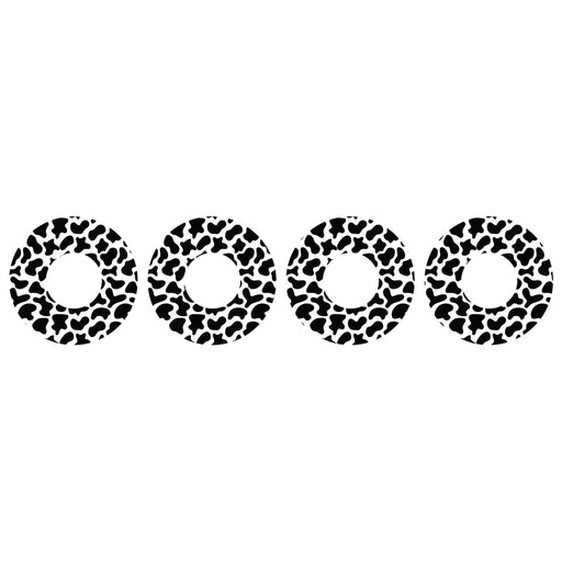 Peelz Cow Print for Patch  Freestyle Libre and Universal Infusion Set Tape Patch Medical Tape