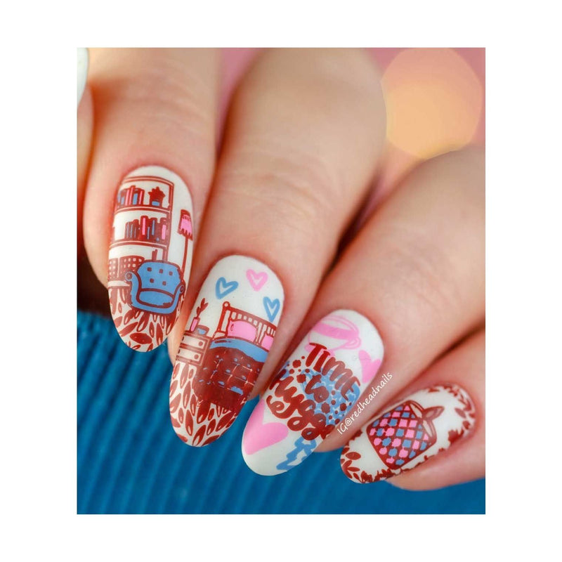 UberChic Beauty Cozy At Home Stamping Plate