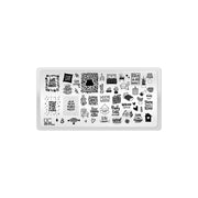 UberChic Beauty Cozy At Home Stamping Plate