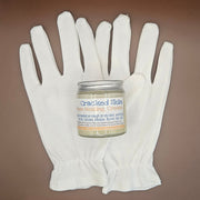By Robin Creations New! Pinon Cracked Skin Rescue Cream + Cotton Gloves Set - Adult & Children Sizes Accessories & Containers