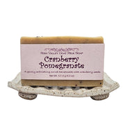 Fern Valley Soap Natural Goat Milk Soap | Exfoliating Scrub | Cranberry Pomegranate Goat Milk Soap