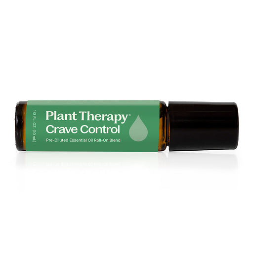 Plant Therapy Crave Control Essential Oil Blend Pre-Diluted Roll-On Essential Oil
