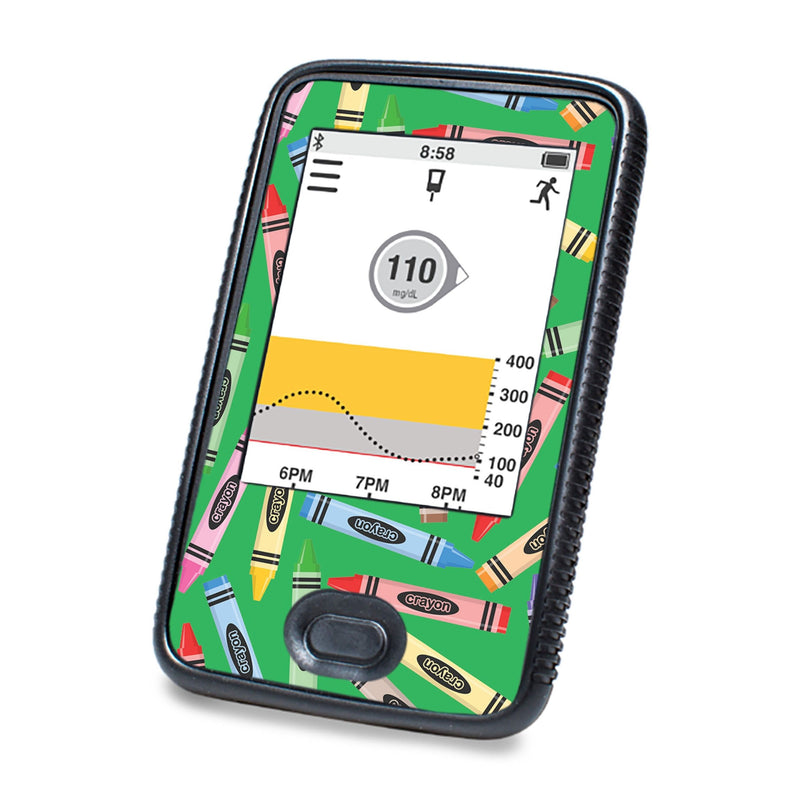 Peelz Crayons Designed for DEXCOM G6 Touchscreen Receiver Peelz/Stickers