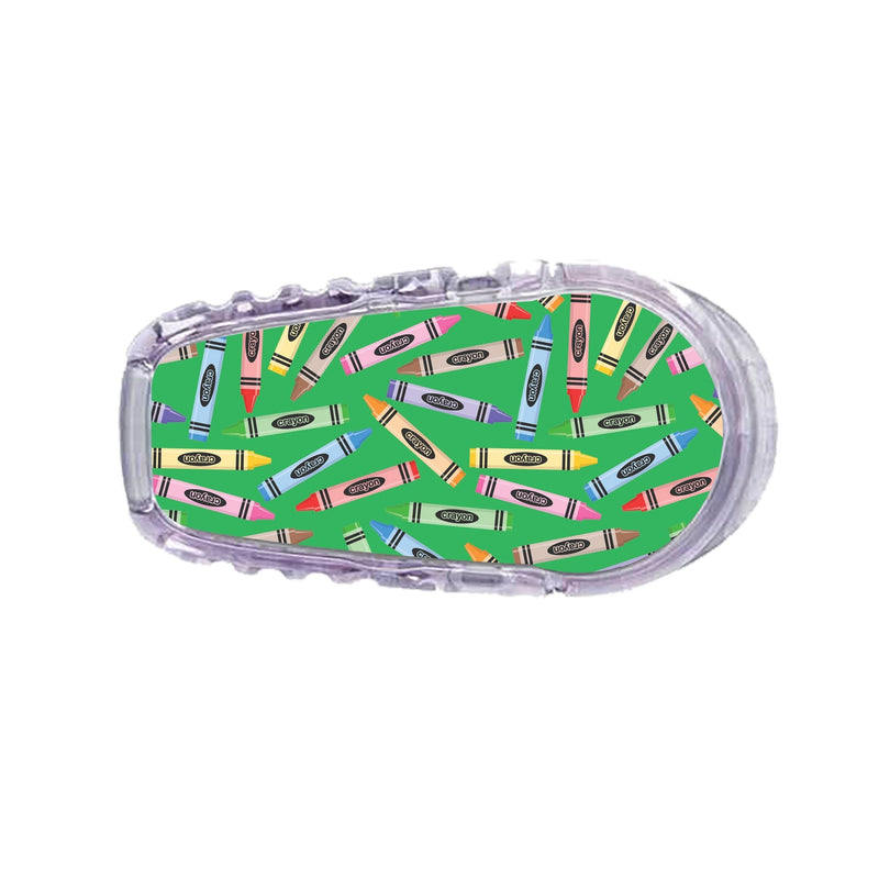 Peelz Crayons Sticker Designed for the DEXCOM Transmitter Peelz/Stickers