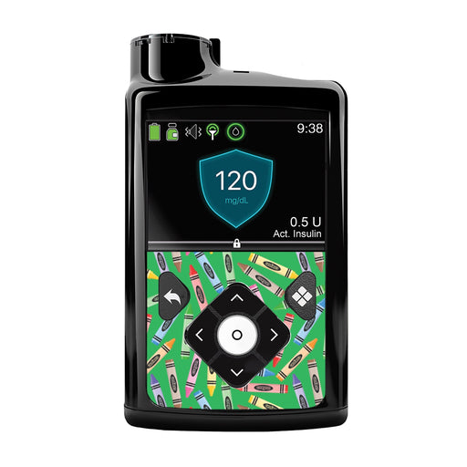 Peelz Crayons Sticker for Medtronic MiniMed 770G & 780G Peelz/Stickers