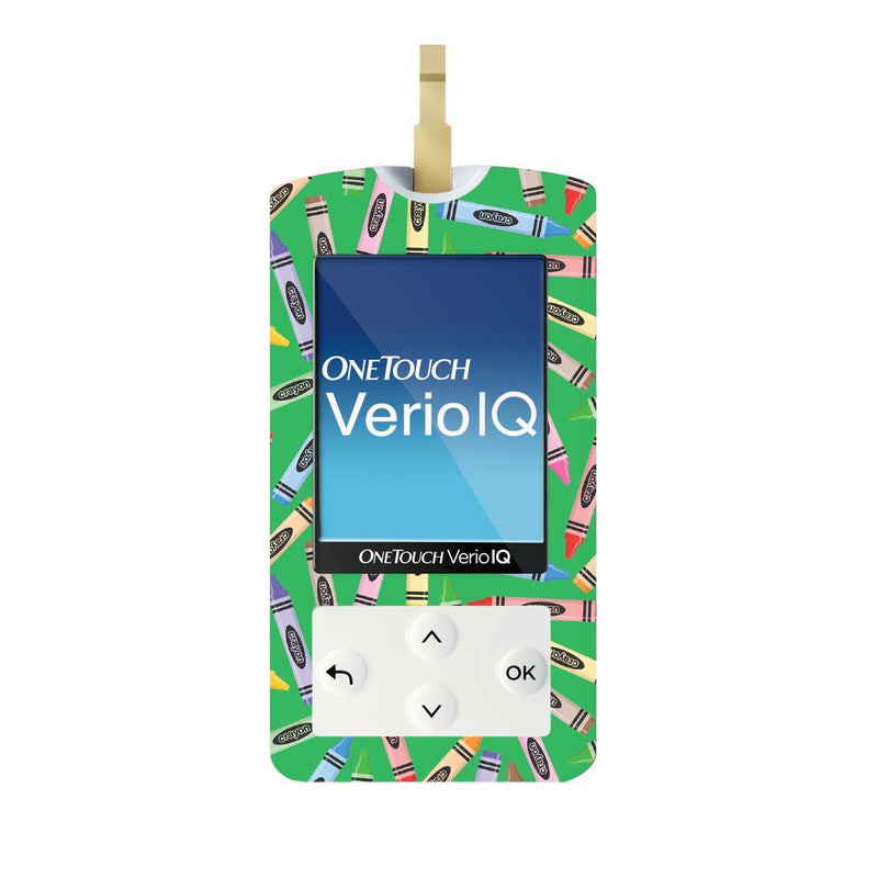 Peelz Crayons for OneTouch Verio IQ Glucometer Peelz/Stickers