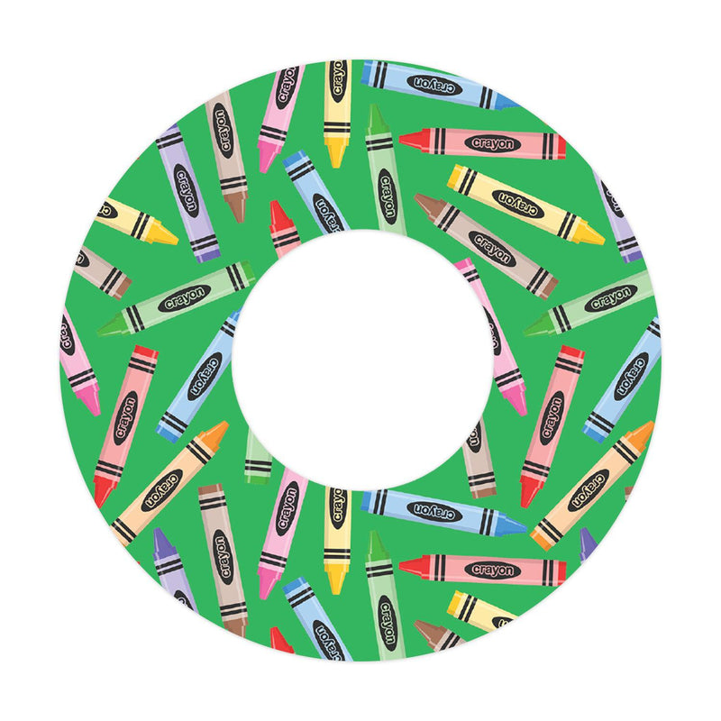 Peelz Crayons for Patch  Freestyle Libre and Universal Infusion Set Tape Patch Medical Tape