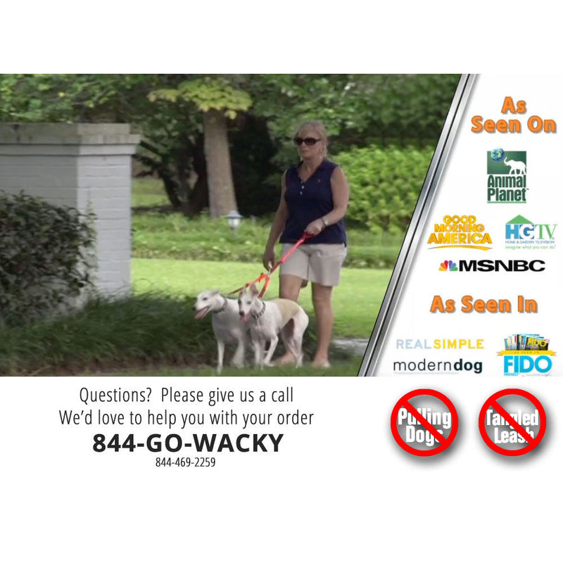 WACKYstore CRAZYcoupl'r - 2 Dogs on 1 Leash