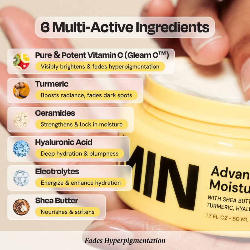 Gleamin Advanced Brightening Moisturizer Facial Moisturizer