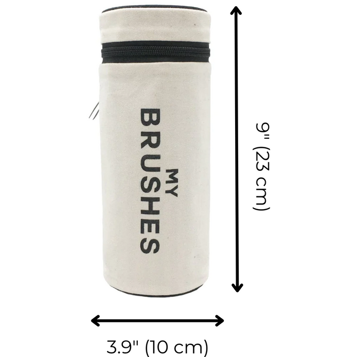 Bag-All - Brushes, Cylinder Case, Cream