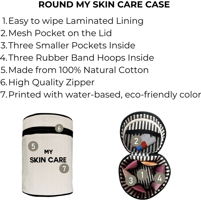 Bag-All - Round My Skin Care Case, Cream