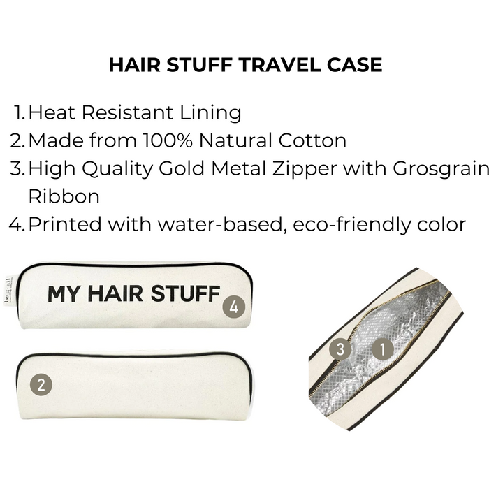 Bag-All - Hair Stuff Travel Case, Cream