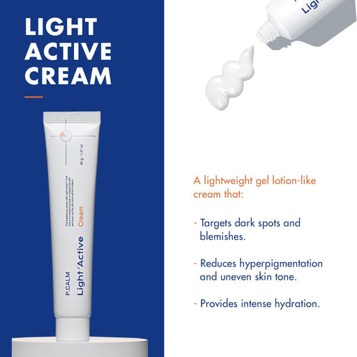 AsiaBeautyMall P.CALM Light Active Cream Moisturizer White Smoke