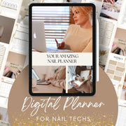 Red Iguana LLC Big Digital Nail Planner Digital