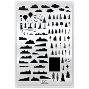 UberChic Beauty Create-A-Scape Stamping Plate