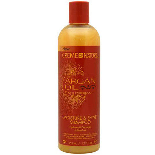 Mill's Beauty Supply Crème of Nature with Argan Oil from Morocco Sulfate-Free Moisture & Shine Shampoo Shampoo
