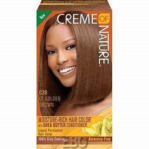 Mill's Beauty Supply Crème of Nature Moisture- Rich Hair Color C20 Lt Golden Brown Hair Color