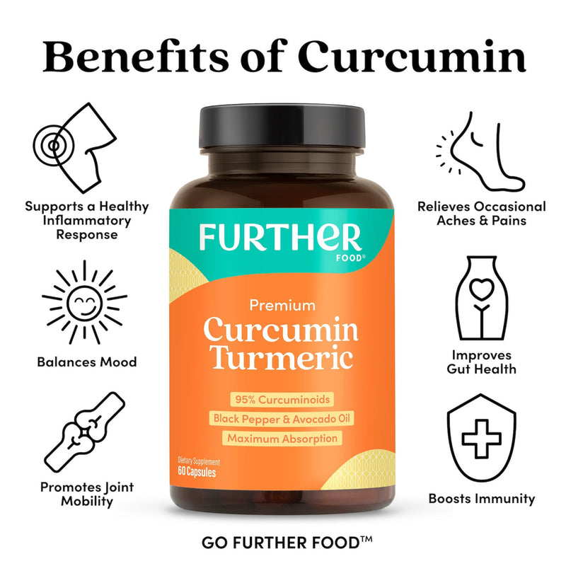 Further Food Premium Curcumin Turmeric Eastern Remedies