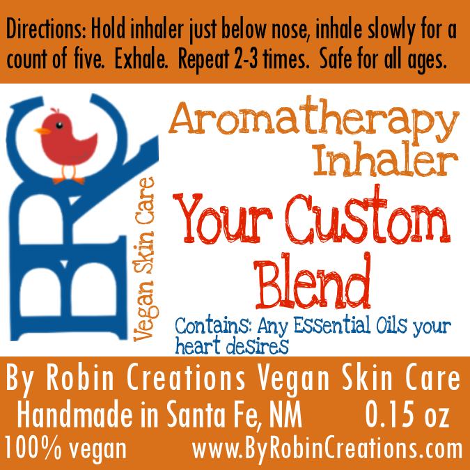 By Robin Creations New Lower Price! Zero Waste (Refillable!) Bamboo Aromatherapy Inhaler (16+ blends available) Massage & Relaxation