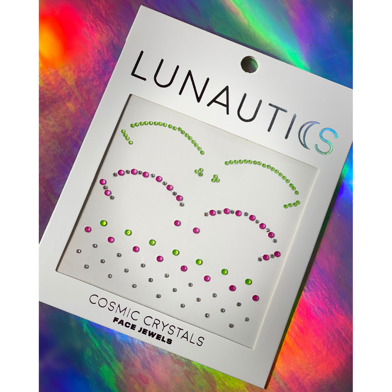 Lunautics Neon Face Gem - Cut Crease Face Jewel Face Jewel