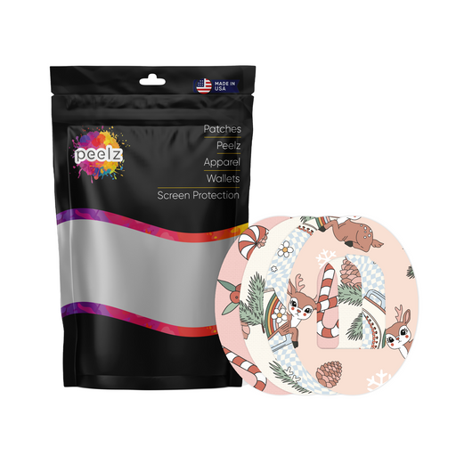 Peelz Cute Christmas Variety Dexcom G6 Patch Tape - Pump Peelz Patch Medical Tape