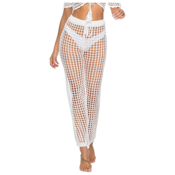 Cutout High Waist Swim Pants