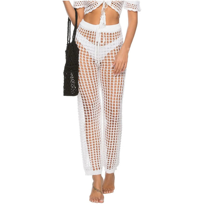 Cutout High Waist Swim Pants