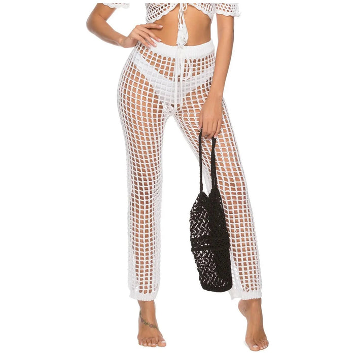 Cutout High Waist Swim Pants